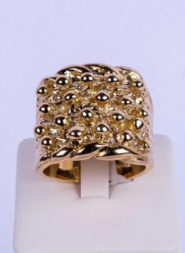 Extra Heavy Keeper Ring - 9ct